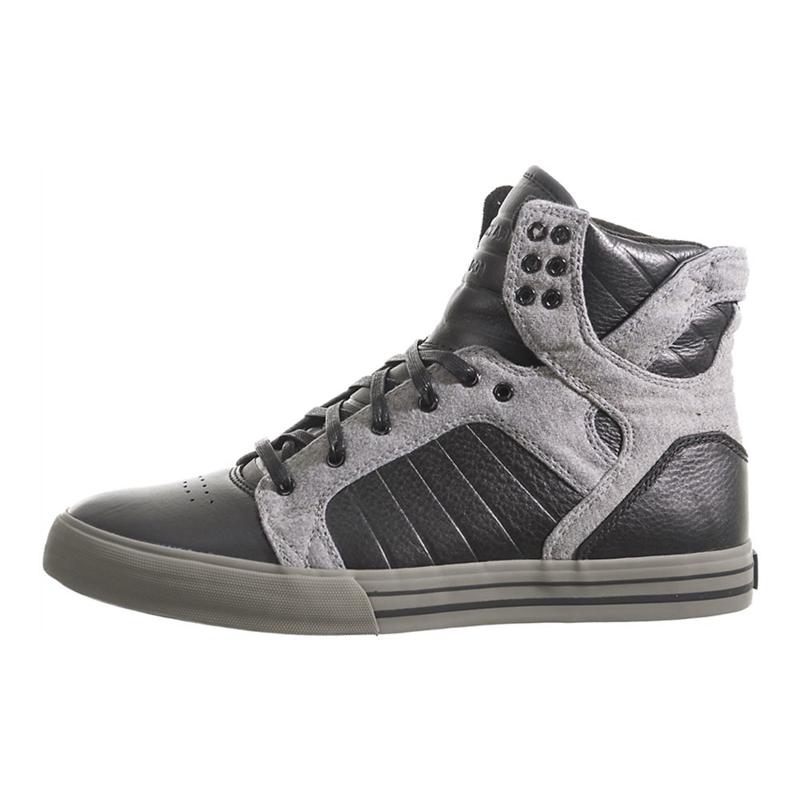 Supra SKYTOP Sneaker High Damen Schwarz Grau Deutschland JCYAS3057